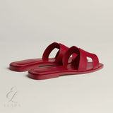 Hermès | Oran Rouge Slides – product image 3