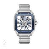 Cartier | Santos de Skeleton Blue Watch – product image 1