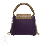 Louis Vuitton | Capucines Purple Taurillon Leather Bag – product image 3