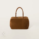 Miu Miu | Suede Beau Bag – Cocoa Brown – product image 5