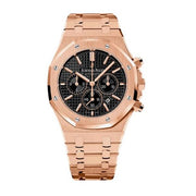 Audemars Piguet | Gold Black Dial Watch – product image 1