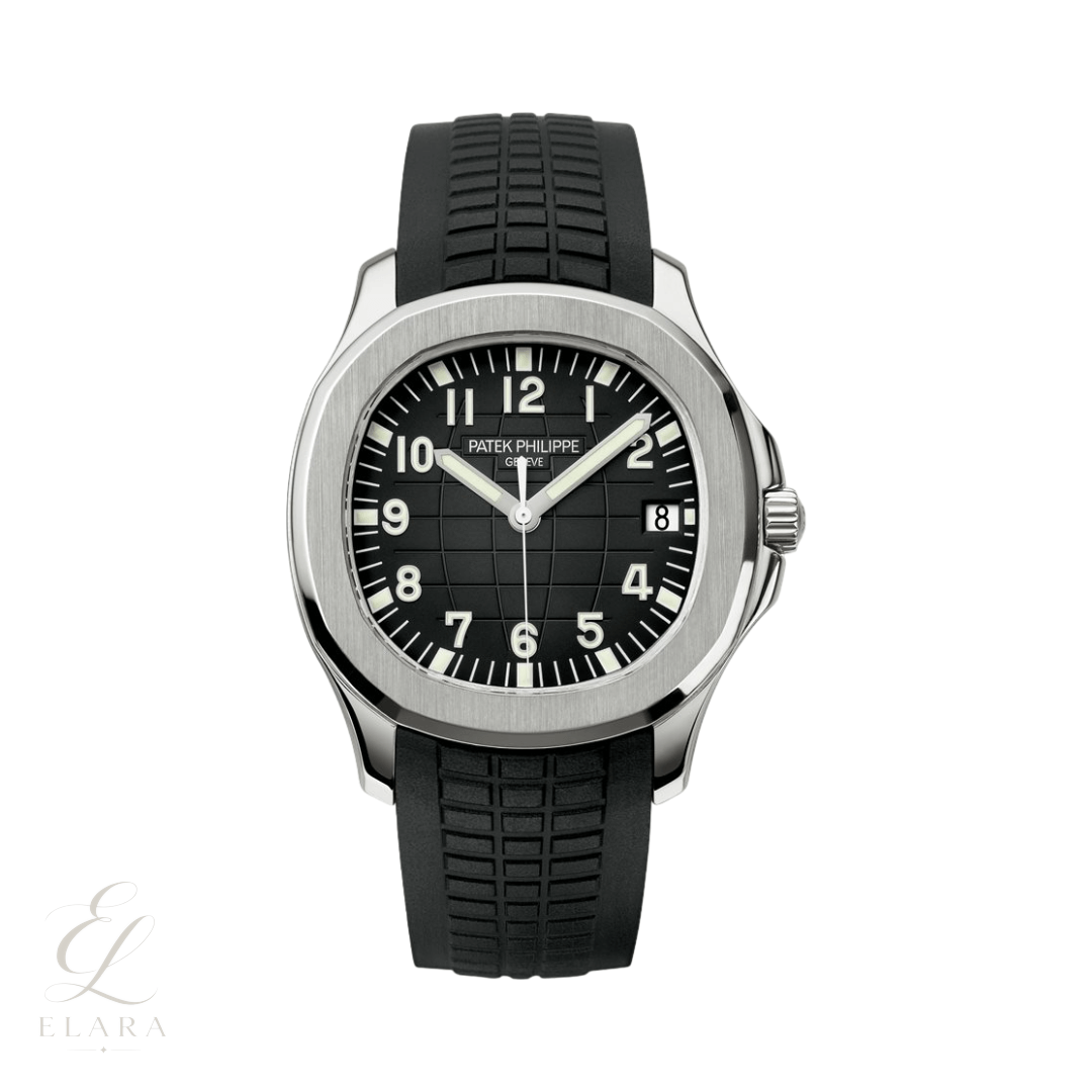 Patek Philippe | Aquanaut Black Dial Watch – product image 1