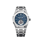Audemars Piguet | Selfwinding Flying Tourbillon Stainless Steel Blue Dial Watch – product image 1