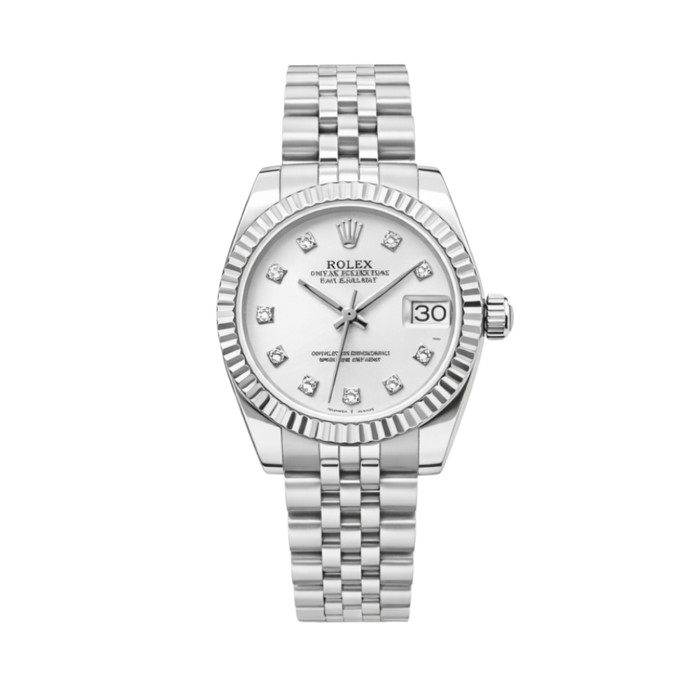 Rolex | Datejust Silver Dial Watch – product image 1
