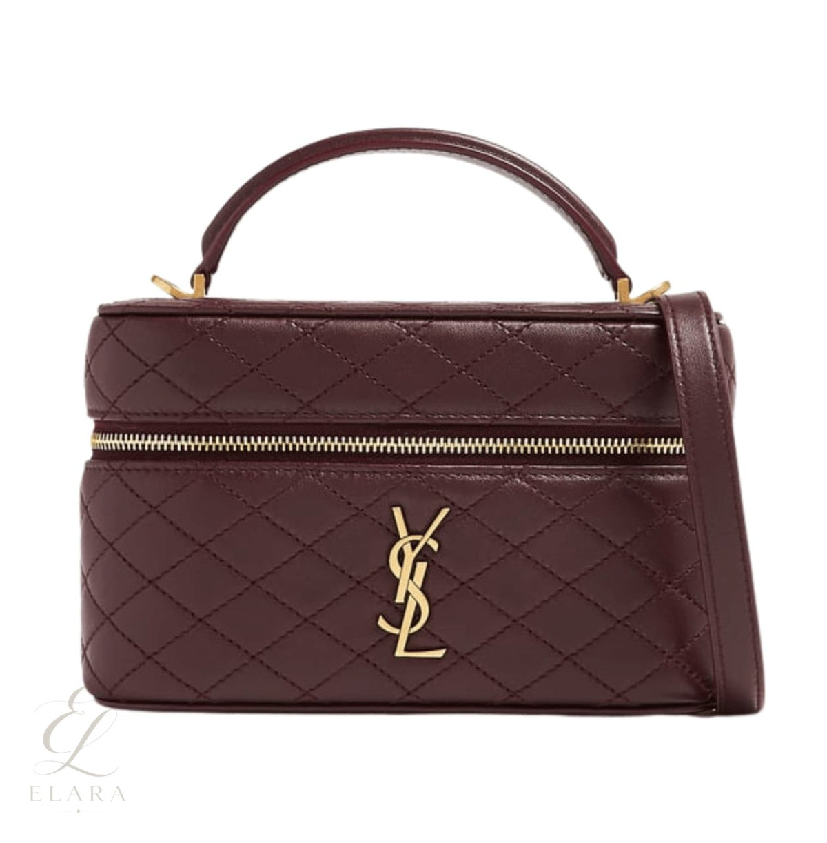 Saint Laurent | Gaby Vanity Rich Burgundy Color Bag – product image 1
