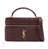 Saint Laurent | Gaby Vanity Rich Burgundy Color Bag – product image 1
