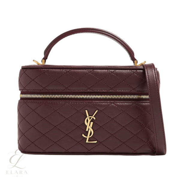 Saint Laurent | Gaby Vanity Rich Burgundy Color Bag
