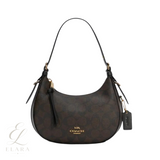 Coach | Kleo Hobo Signature Canvas Chestnut Bag – Beige – product image 1