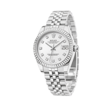 Rolex | Datejust Oystersteel White Dial Watch – product image 2