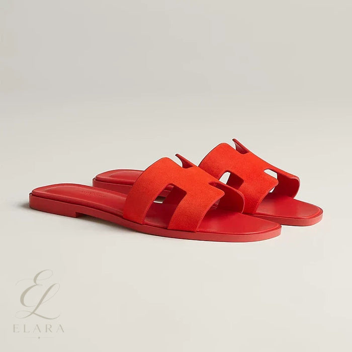 Hermès | Oran Slides – Orange – product image 2