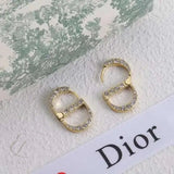 Dior | Pearls Earrings Gold