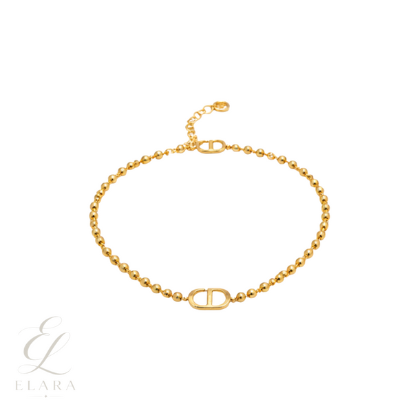 Dior | CD Beaded Bracelet Gold