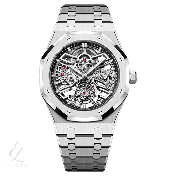 Audemars Piguet | Selfwinding Flying Tourbillon Openworked Stainless Steel Watch – product image 1