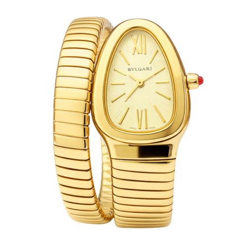 Bvlgari | Serpenti Tubogas Spiral Steel Yellow Gold Watch – product image 1