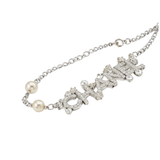 Chanel | Pearl Strand With Integrated Crystal-Encrusted Logo Jewelry – product image 2