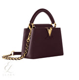 Louis Vuitton | Capucines Mini Wine Red Taurillon Leather Bag – product image 2