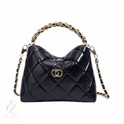 Chanel | 24B Mini Top Handle Chain Bag – Black – product image 1