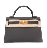 Hermès | Mini Kelly II Sellier Dark Grey Epsom Leather Bag – product image 1