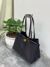 Coach | Willow Tote Polished Pebble Bag – Black – product image 4