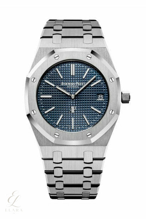 Audemars Piguet | Extra-Thin Smoked Blue Dial Watch – product image 2