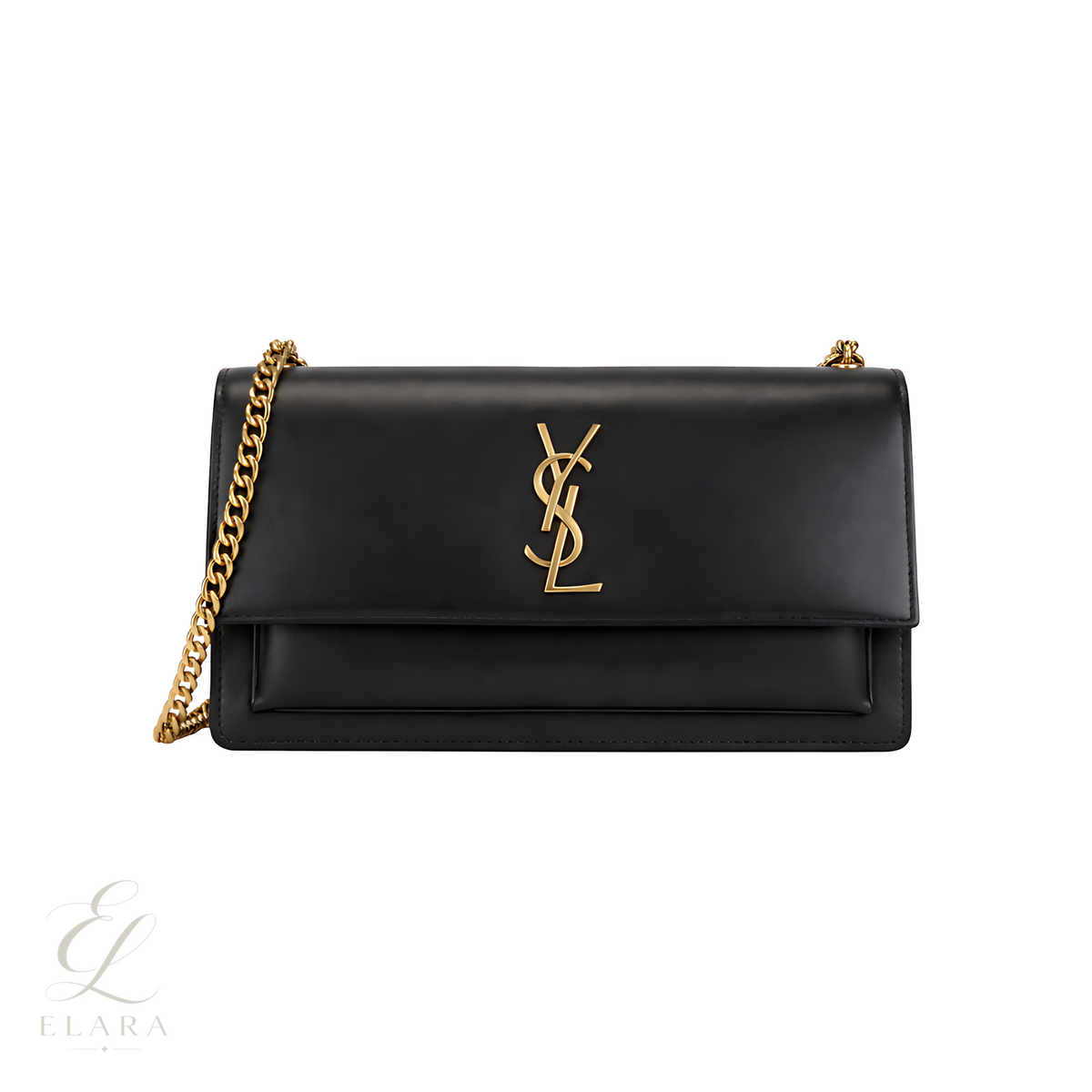 Saint Laurent | Sunset Smooth Embossed Calfskin Leather Bag – product image 1