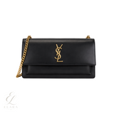 Saint Laurent | Sunset Smooth Embossed Calfskin Leather Bag – product image 1