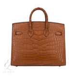 Hermès | Birkin 25 Rich Brown Crocodile Bag
