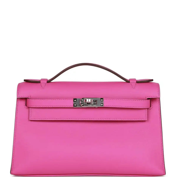 Hermès | Kelly Pochette Magnolia Swift Bag