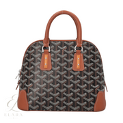Goyard | Vendôme Mini Black Bag – Tan – product image 1
