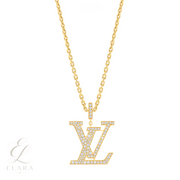 Louis Vuitton | Large Pendant Diamonds Yellow Gold Necklace