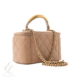 Chanel | Small Vanity Case Chain Bag – Beige – product image 2