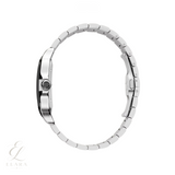 Cartier | Santos de Stainless Steel With Green Sunburst Dial Watch – product image 3