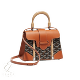 Goyard | Saïgon Structuré Mini Black Bag – Tan – product image 2