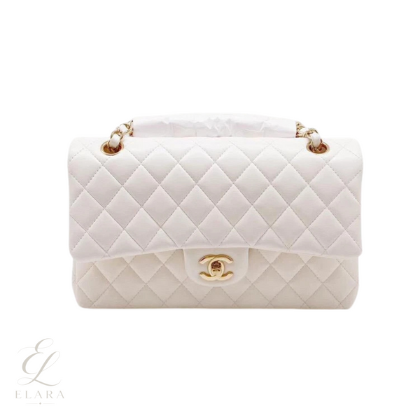 Chanel | Classic Flap Bag – White