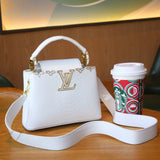 Louis Vuitton | Capucines Taurillon Bag – White – product image 5