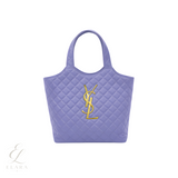 Saint Laurent | Icare Maxi Powder Blue Lambskin Bag – product image 1