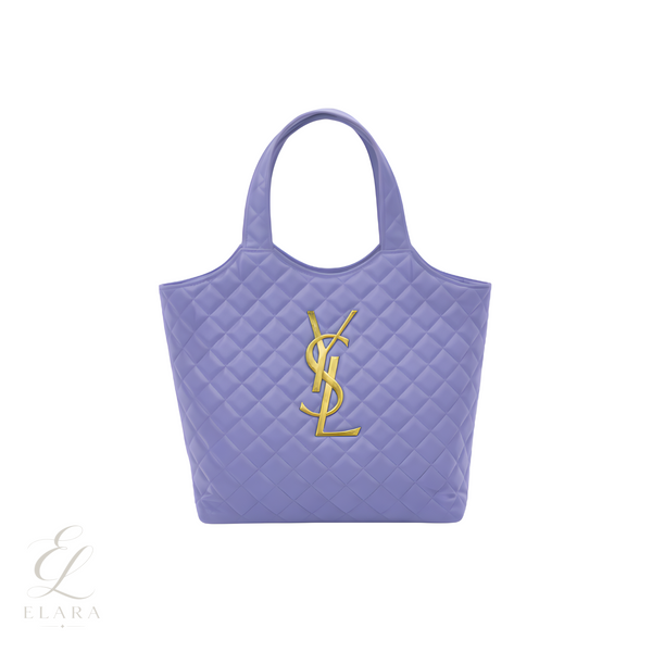 Saint Laurent | Icare Maxi Powder Blue Lambskin Bag