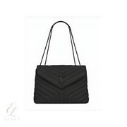 Saint Laurent | Loulou Grey Bag – Black – product image 1