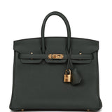 Hermès | Birkin 25 Vert Fonce Togo Bag – product image 1