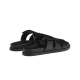 Hermès | Chypre Black Calfskin Slides – product image 3