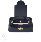 Louis Vuitton | Capucines BB Navy Blue Taurillon Leather Bag – product image 3