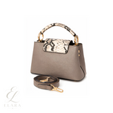 Louis Vuitton | Capucines Steeple Grey Python Bag – product image 3