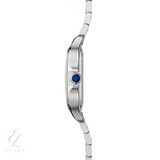 Cartier | Santos de Stainless Steel Silvered Watch – product image 3