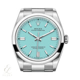 Rolex | Oyster Perpetual 36 Torquoise Blue Dial Watch – product image 2