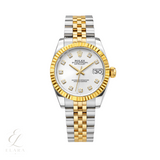 Rolex | Datejust Two-Tone Fluted Bezel Jubilee Watch – product image 1