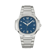 Patek Philippe | Nautilus Blue Dial Silver Watch – product image 1