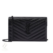 Saint Laurent | Cassandre Envelope Chain Wallet – product image 1