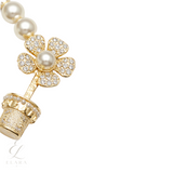 Chanel | Brooch Crystal Lettering CC Logo – product image 2