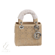 Dior | Mini Lady Brown Satin Bag – product image 1