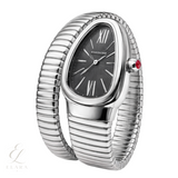Bvlgari | Serpenti Tubogas Steel Black Opaline Dial Watch – product image 3